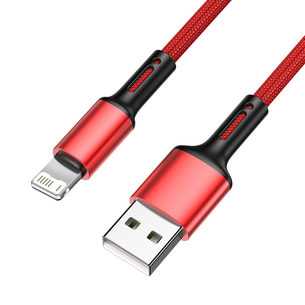 Fast Charge USB Cable For iPhone 14 13 12 11 Pro X Max 5 6s 7 8 Plus SE iPad Origin Line 3m Mobile Phone Cord Data Charger Wire