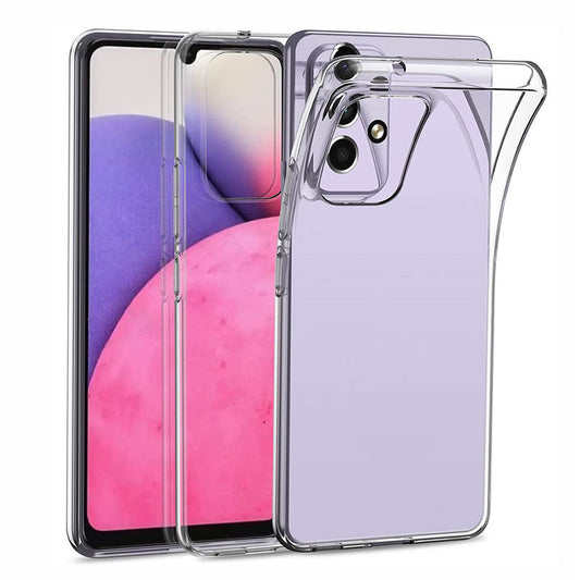 Ultra Thin Silicone Phone Case For Samsung Galaxy S21 S20Fe S22 Ultra  A53 A52 A72 A73 A51 A71 A13 A23 A33 A02S Clear Back Case